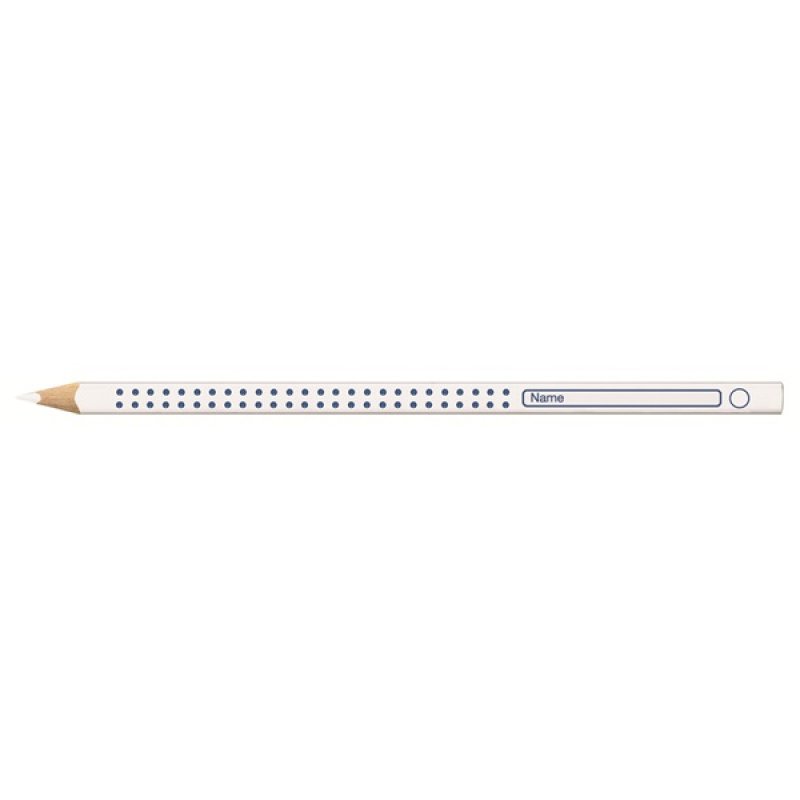 FABER-CASTELL Crayon pour cahier et tableau GRIP blanc