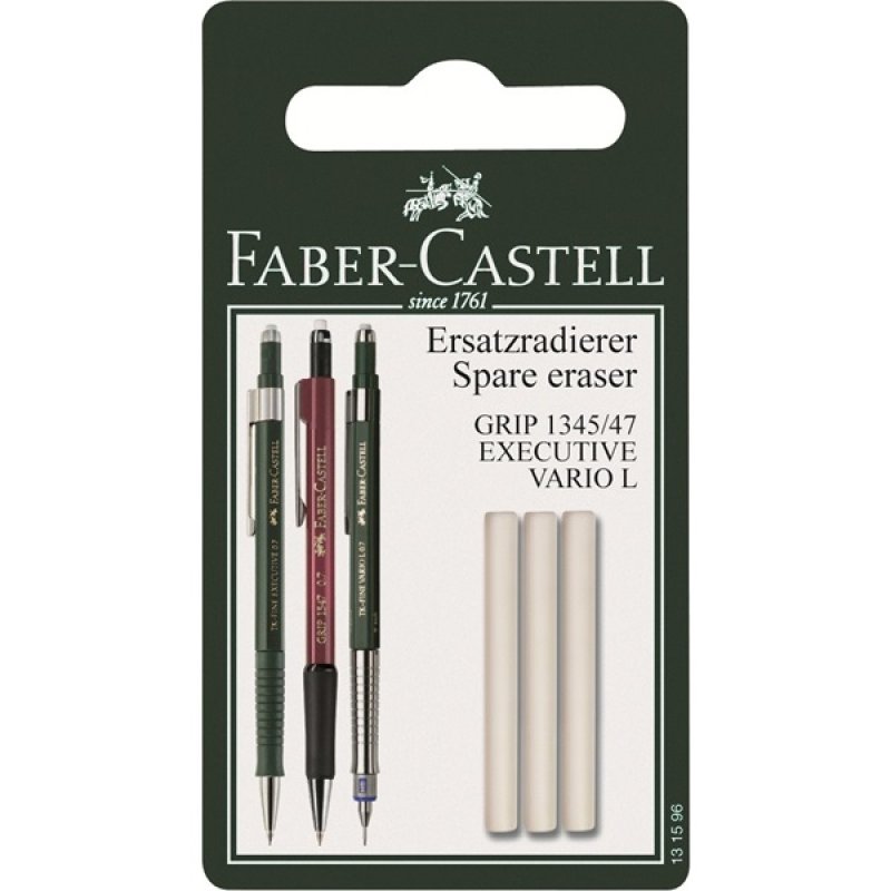 FABER-CASTELL Gomme de rechange GRIP 1345/1347/EXECUTIVE