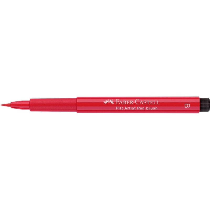 FABER-CASTELL Feutre PITT artist pen, rouge géranium clair