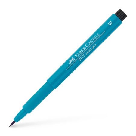 FABER-CASTELL Feutre PITT artist pen, turquoise cobalt