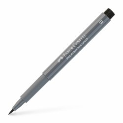 FABER-CASTELL Feutre PITT artist pen, gris froid IV