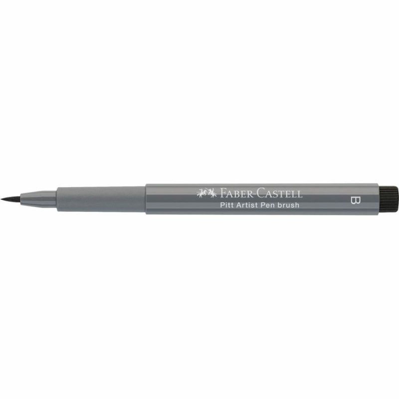 FABER-CASTELL Feutre PITT artist pen, gris froid IV