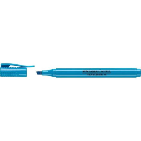 FABER-CASTELL Surligneur TEXTLINER 38, bleu