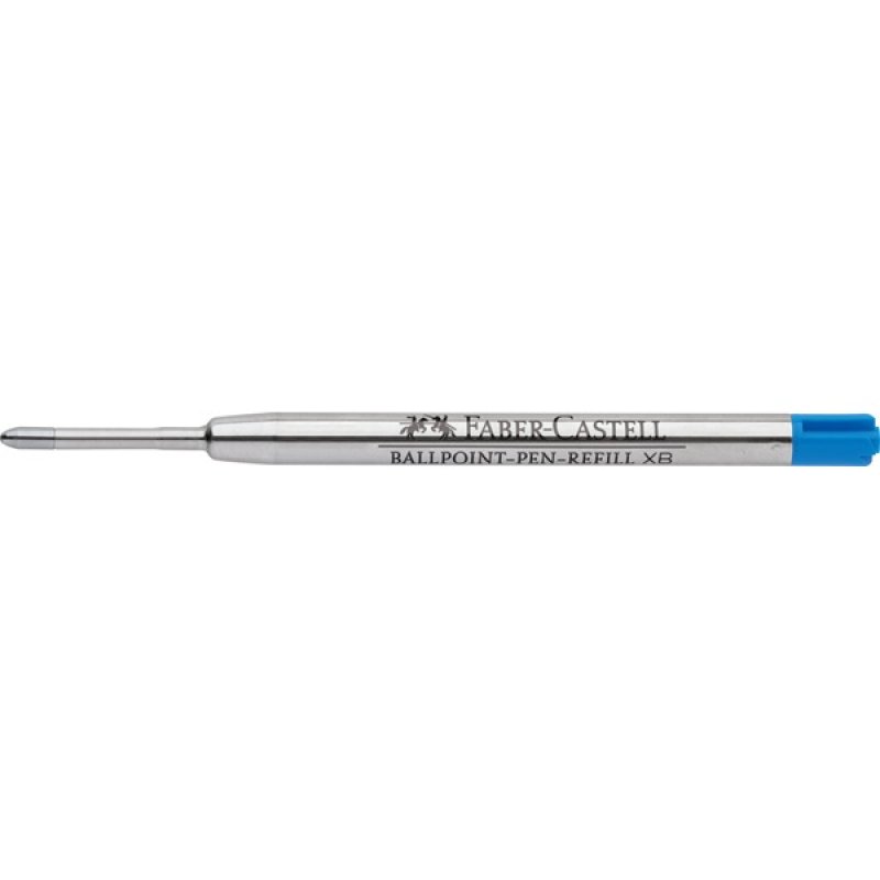 FABER-CASTELL Recharge pour stylo à bille XB, bleu