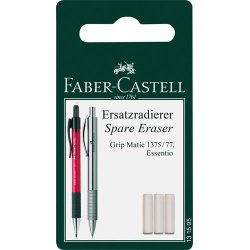FABER-CASTELL Gomme de rechange pour porte-mines GRIP-MATIC
