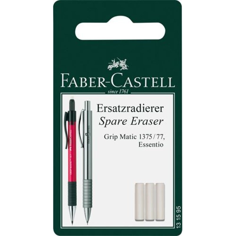 FABER-CASTELL Gomme de rechange pour porte-mines GRIP-MATIC