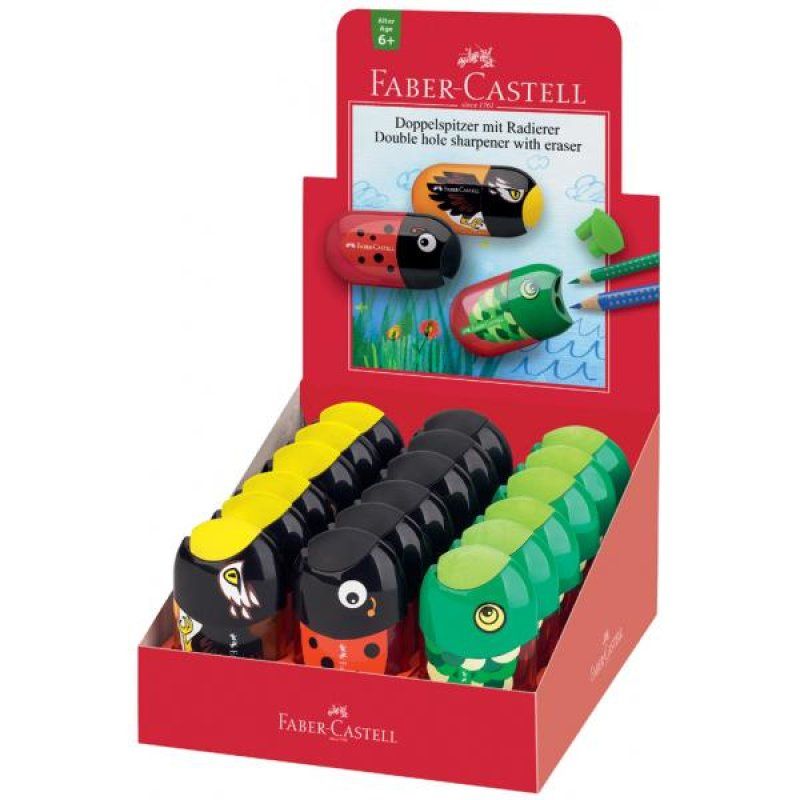 Faber-Castell 183522 pencil sharpener Manual pencil sharpener Multicolour