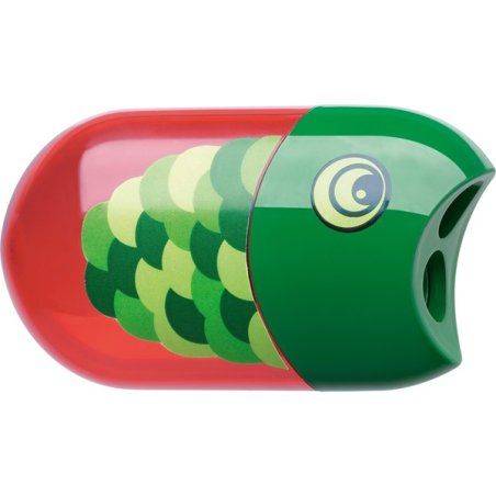 Faber-Castell 183525 taille-crayons Taille crayon manuel Vert, Rouge