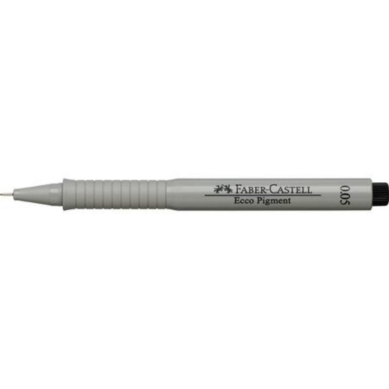 FABER-CASTELL Stylo feutre ECCO PIGMENT 0,05 mm, noir
