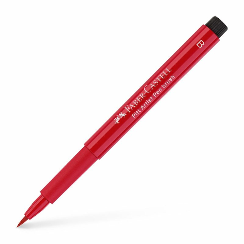 FABER-CASTELL Feutre PITT artist pen, rouge écarlate foncé