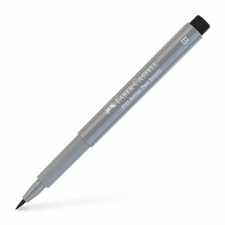 FABER-CASTELL Feutre PITT artist pen, gris froid III