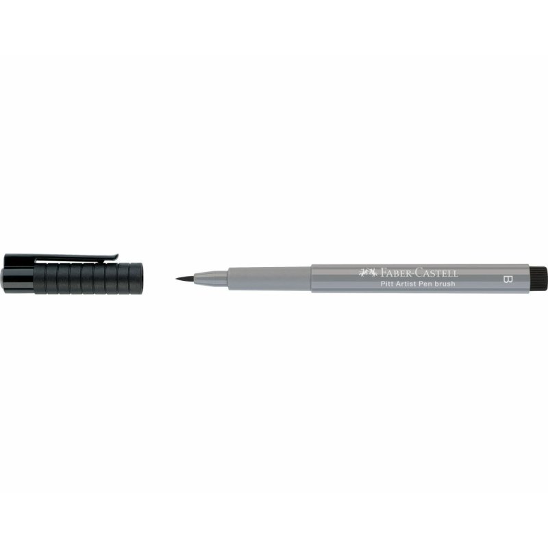 FABER-CASTELL Feutre PITT artist pen, gris froid III