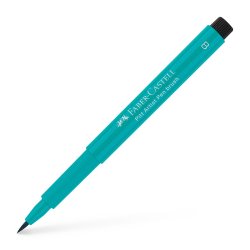 FABER-CASTELL Feutre PITT artist pen, vert de cobalt