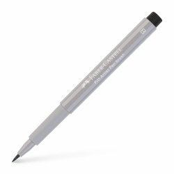 FABER-CASTELL Feutre PITT artist pen, gris chaud III