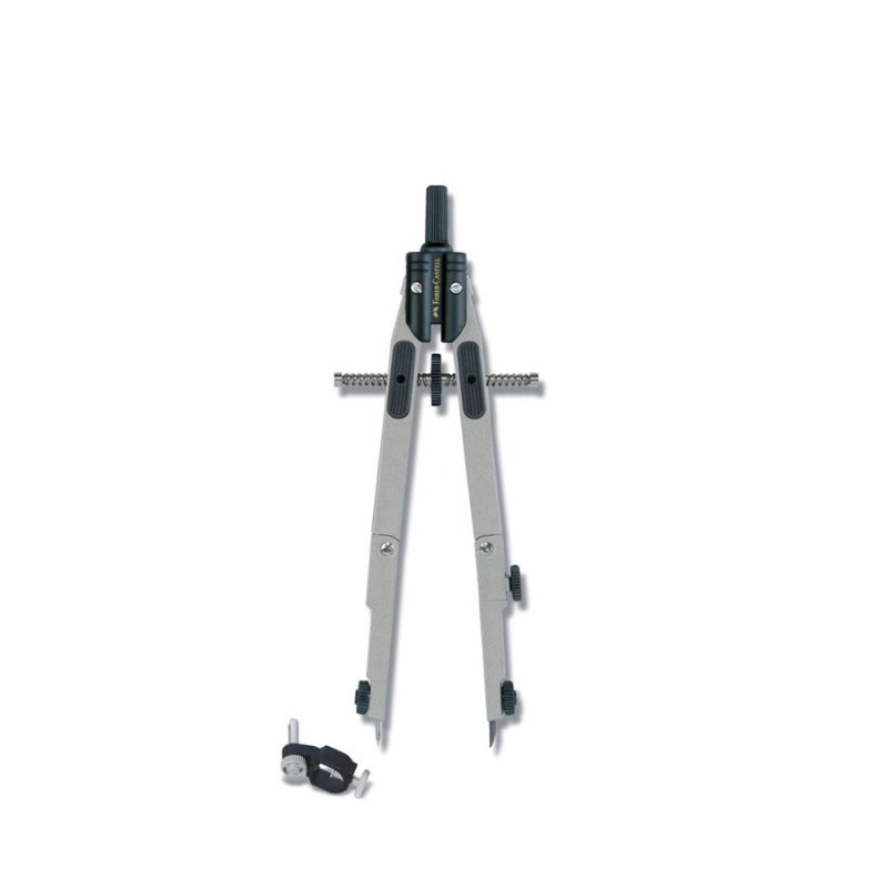 Faber-Castell 174014 bow compass Black, Stainless steel 1 pc(s)