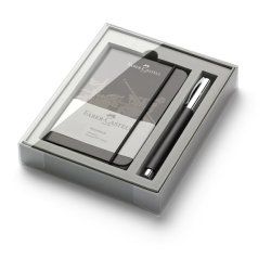 Faber-Castell 149624 writing notebook A6 Grey