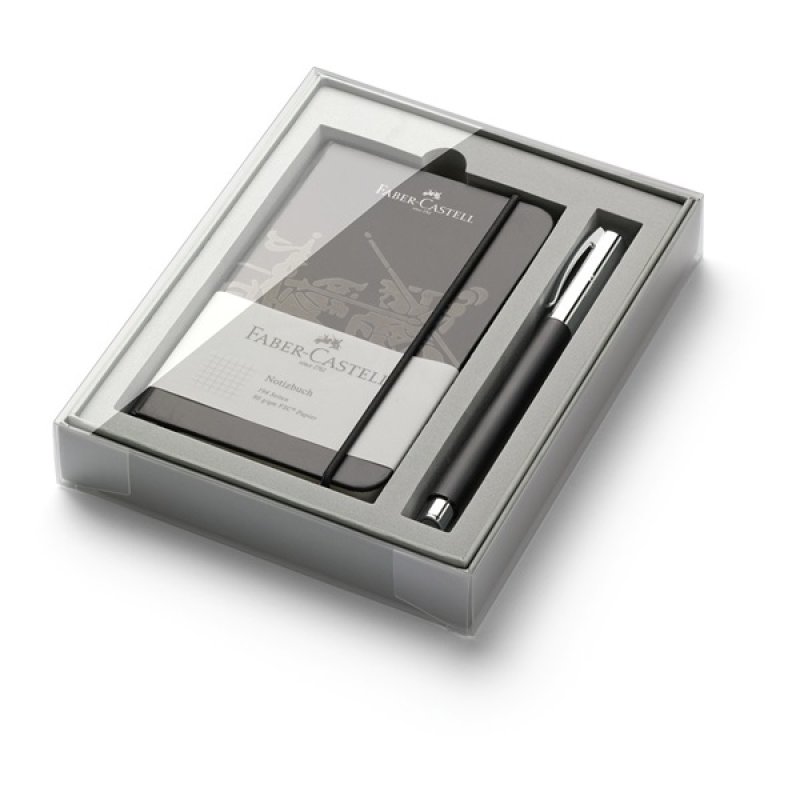 Faber-Castell 149624 bloc-notes A6 Gris