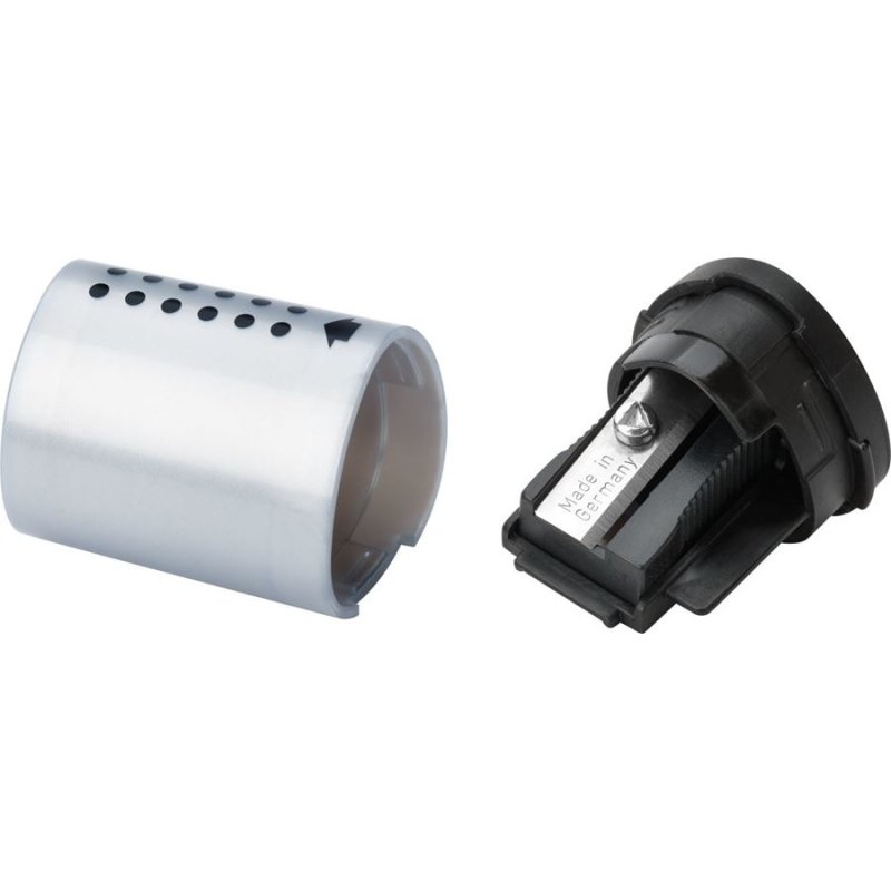 Faber-Castell 183700 pencil sharpener Manual pencil sharpener Black, Silver