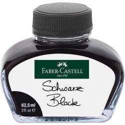 FABER-CASTELL Flacon d'encre, contenu: 62,5 ml, noir