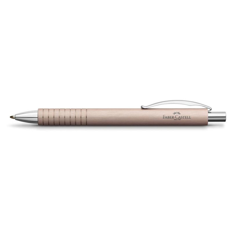 Faber-Castell Essentio Black Clip-on retractable ballpoint pen