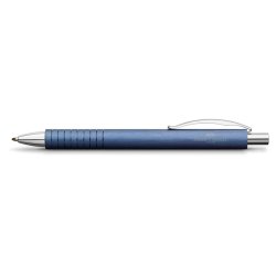 FABER-CASTELL Stylo à bille Essentio Aluminium, bleu