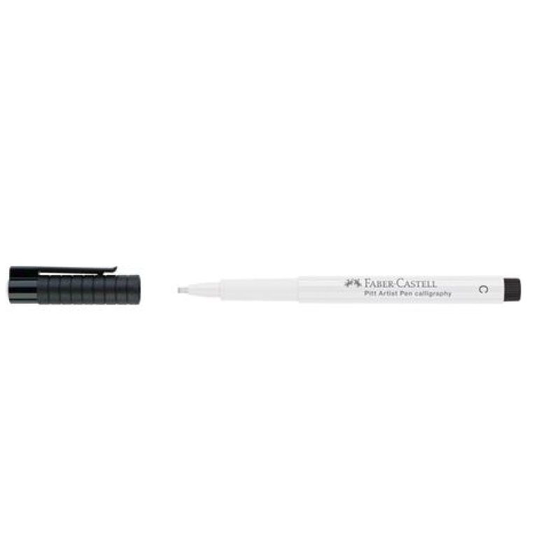 FABER-CASTELL Feutre PITT artist pen, blanc