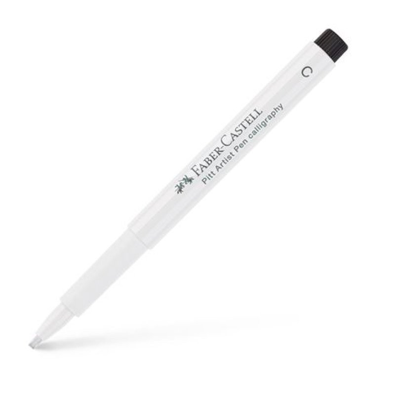FABER-CASTELL Feutre PITT artist pen, blanc