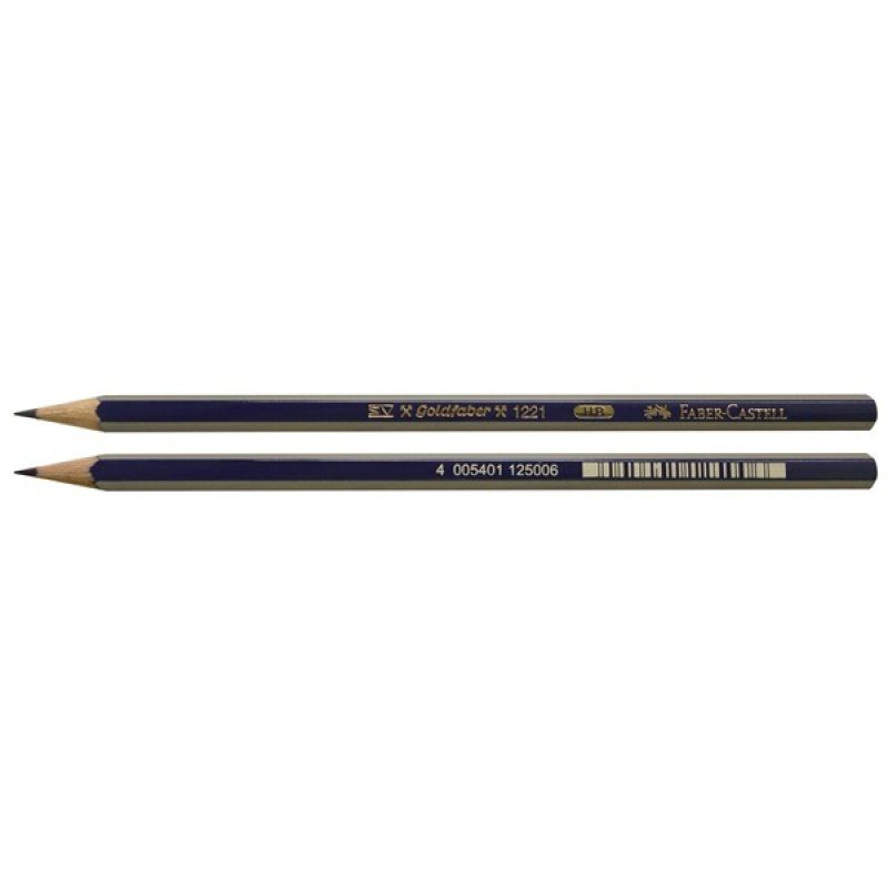 FABER-CASTELL Crayon graphite GOLDFABER, hexagonal, degré de