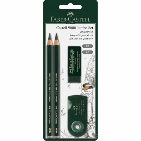 Faber-Castell 119398 graphite pencil Multi 2 pc(s)