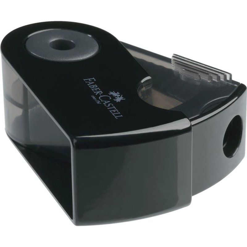 FABER-CASTELL Taille-crayon SLEEVE MINI, noir