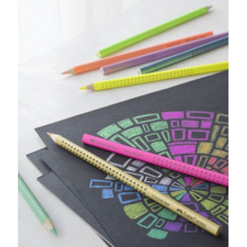 FABER-CASTELL Crayon couleur triangulaire Color GRIP, orange