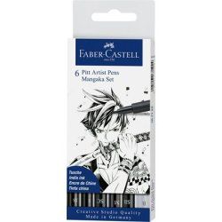 Faber-Castell 167124 calligraphy pen Black 6 pc(s)