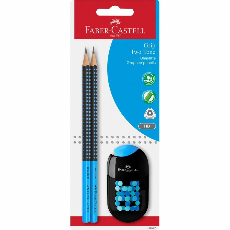 Faber-Castell 183587 graphite pencil HB 2 pc(s)