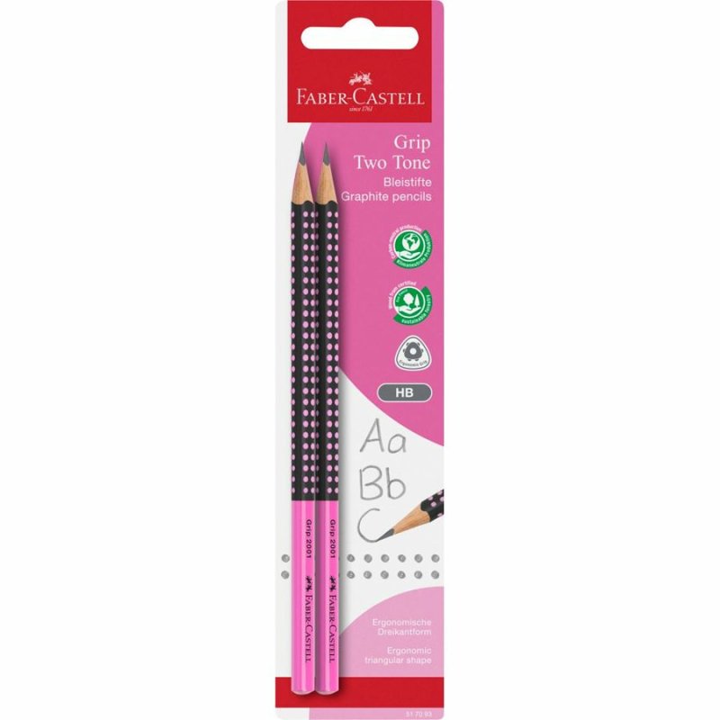 Faber-Castell 517093 graphite pencil HB 2 pc(s)