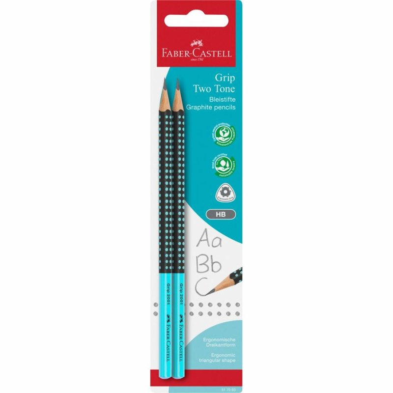 Faber-Castell 517093 crayon graphite HB 2 pièce(s)