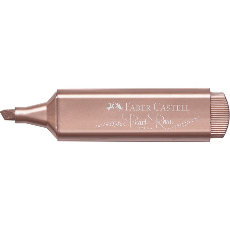 FABER-CASTELL Surligneur TEXTLINER 46 METALLIC, rosé