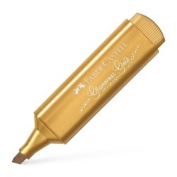 FABER-CASTELL Surligneur TEXTLINER 46 METALLIC, or