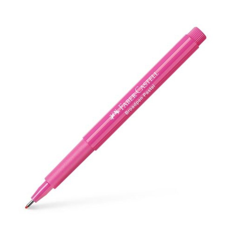 FABER-CASTELL Feutre BROADPEN Pastel, rose pourpre