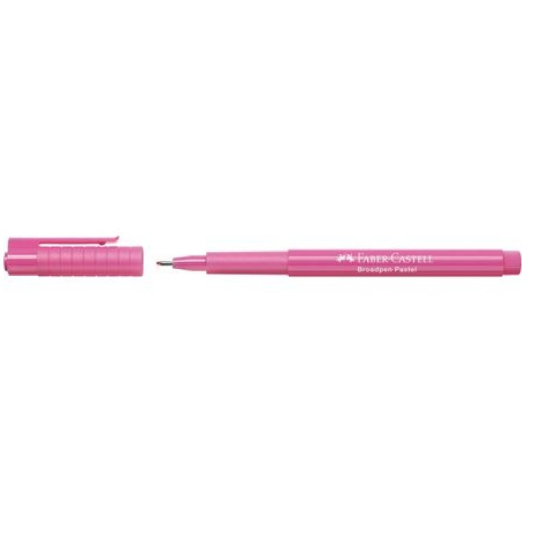 FABER-CASTELL Feutre BROADPEN Pastel, rose pourpre