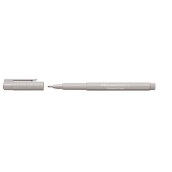 FABER-CASTELL Feutre BROADPEN Pastel, gris perle