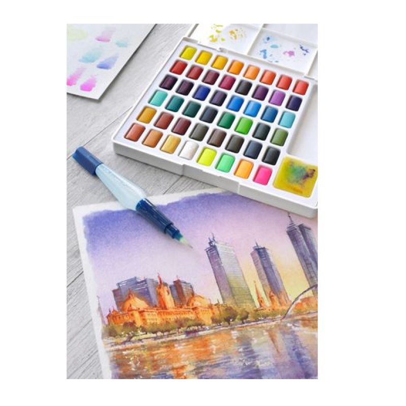 Faber-Castell 169748 peinture à l'eau Multi Palette 48 pièce(s)