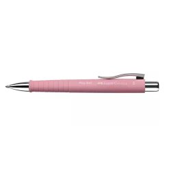 FABER-CASTELL Stylo-bille rétractable POLY BALL XB, rosé