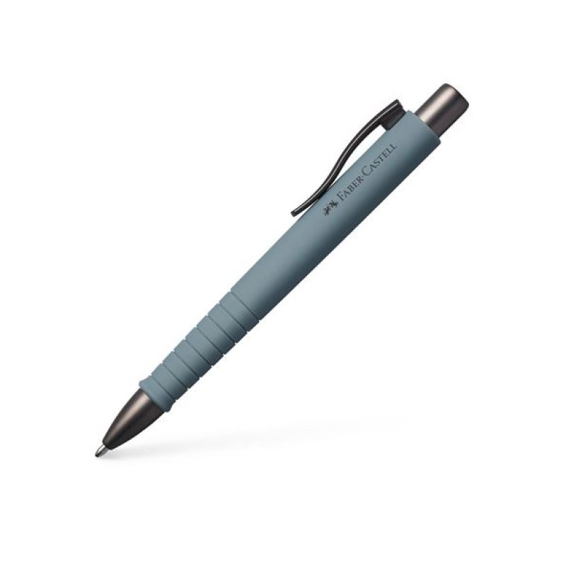 Faber-Castell 241188 stylo à bille Bleu Stylo à bille rétractable avec clip Extra-large 1 pièce(s)