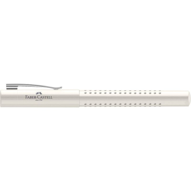 FABER-CASTELL Stylo plume GRIP 2010 Harmony, F, blanc