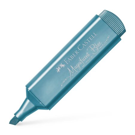 Faber-Castell Textliner 46 marqueur 1 pièce(s) Bleu métal