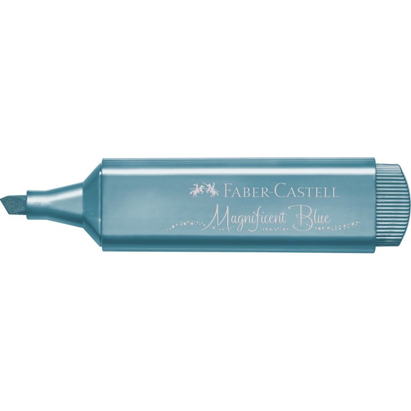 Faber-Castell Textliner 46 marqueur 1 pièce(s) Bleu métal