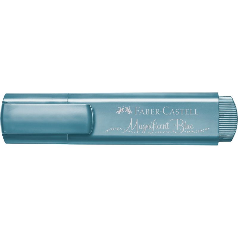 Faber-Castell Textliner 46 marqueur 1 pièce(s) Bleu métal