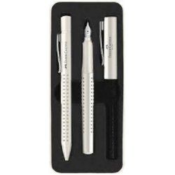 FABER-CASTELL Set d'écriture GRIP 2010 Harmony, blanc