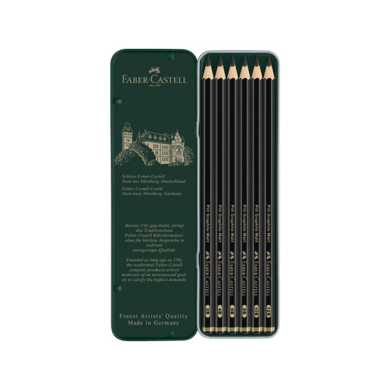 Faber-Castell 115207 graphite pencil Multi 5 pc(s)