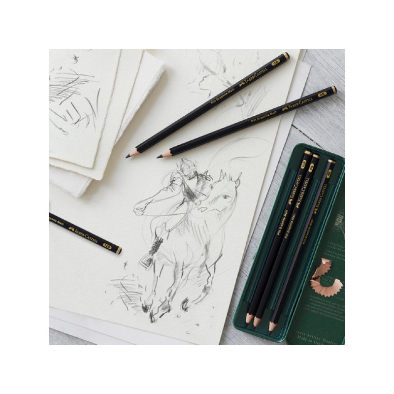 Faber-Castell 115207 graphite pencil Multi 5 pc(s)